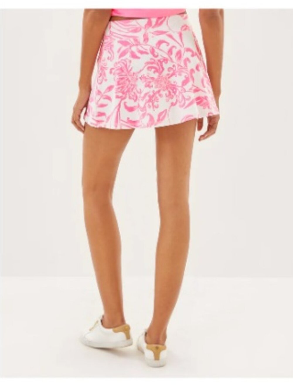Lilly Pulitzer Aila Skort UPF 50+, Rousseau Pink Glisten in the Sun | Size Small - Picture 3 of 10